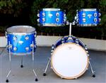Blue Sparkle Mini Drum Kit